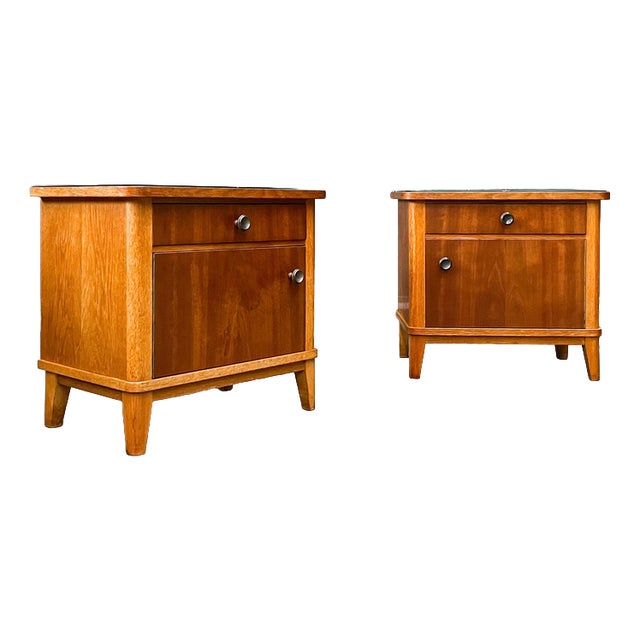 Vintage Bedside Tables, Set of 2 For Sale
