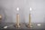 Mid-Century Modernist Sculptural Metal Bedside Table Lamps, 1950s, Set of 2 For Sale - Image 10 of 14