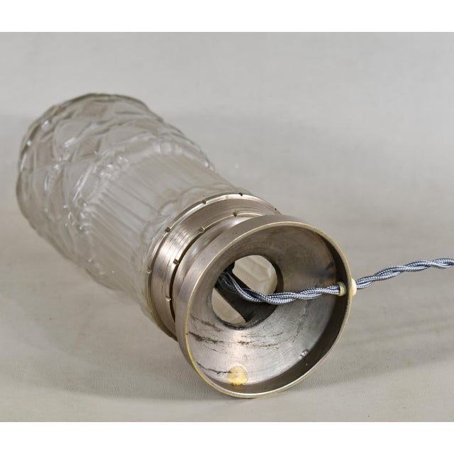 1930s French Art Deco Lamp by Henri Dieupart & Simonet Freres - France For Sale - Image 13 of 13
