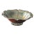 Organic Modern Silver Plated Scalloped Bowl For Sale