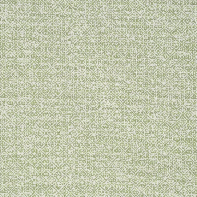 Contemporary SAMPLE - Schumacher Sarong Weave Indoor/Outdoor Fabric In Leaf For Sale - Image 3 of 4