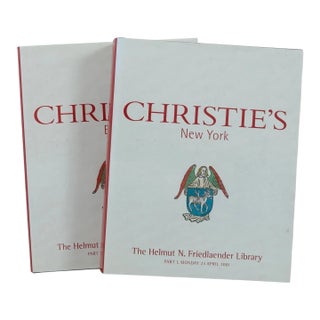 The Helmut N. Friedlaender Library Christie's Catalogs 2001 For Sale