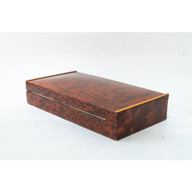 Maple Cigar Box, 1950s For Sale - Image 6 of 12