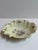 Limoges, France Antique 1900s Limoges France Handprinted Floral Scalloped Edges Gold Trim Serving Dish 7" For Sale - Image 4 of 16