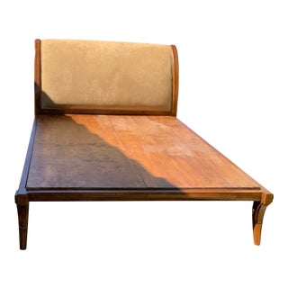 Klismos Mid Century Modern Queen Bed For Sale