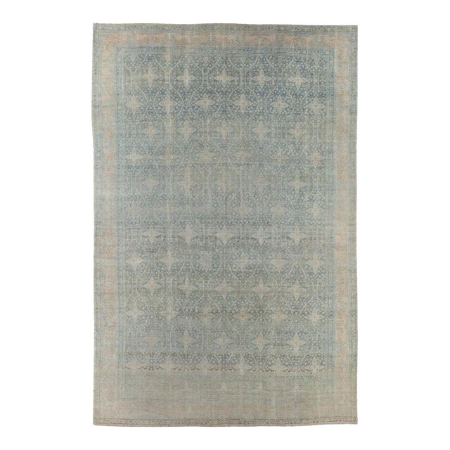 Zabihi Collection Exquisite Oversize Antique Persian Kerman Carpet - 12'5" x 18'8" For Sale