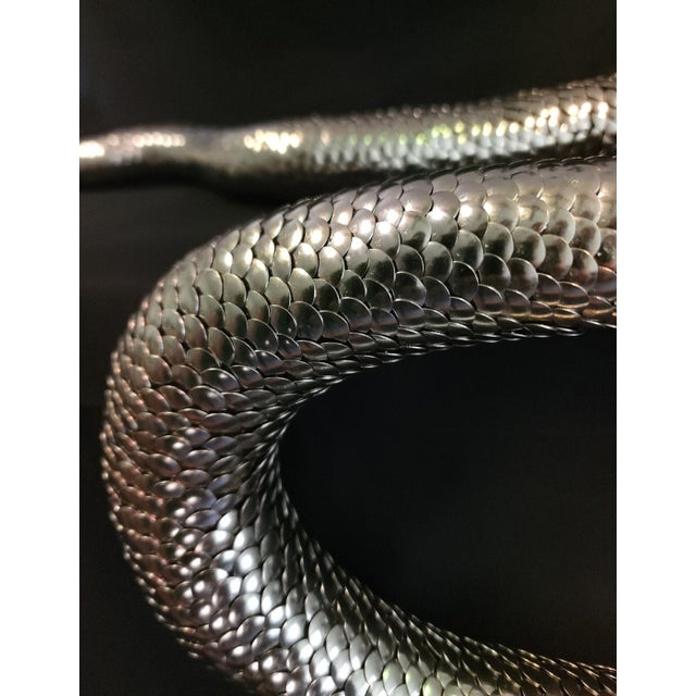 Metal Paige Barnes Dorsey (Commissioned) Cold-Hearted Snake Sculpture #239 For Sale - Image 7 of 7