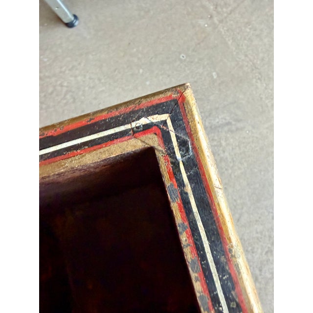 Vintage 1950s Trompe L’Oeil Painted Wood Book Motif Cachepot Planter Basket Fornasetti Style For Sale - Image 12 of 16