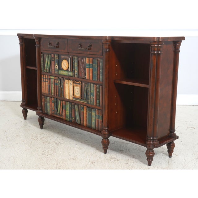 Age: Approx: 20 Years Old Details: Factory Distressed Finish Quality Construction Tooled Leather Top Bookspline Decorated...