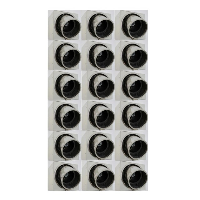 White Industrial Lamp by Ladislav Vrátník for Gallery Mánes, 1970s For Sale - Image 8 of 10