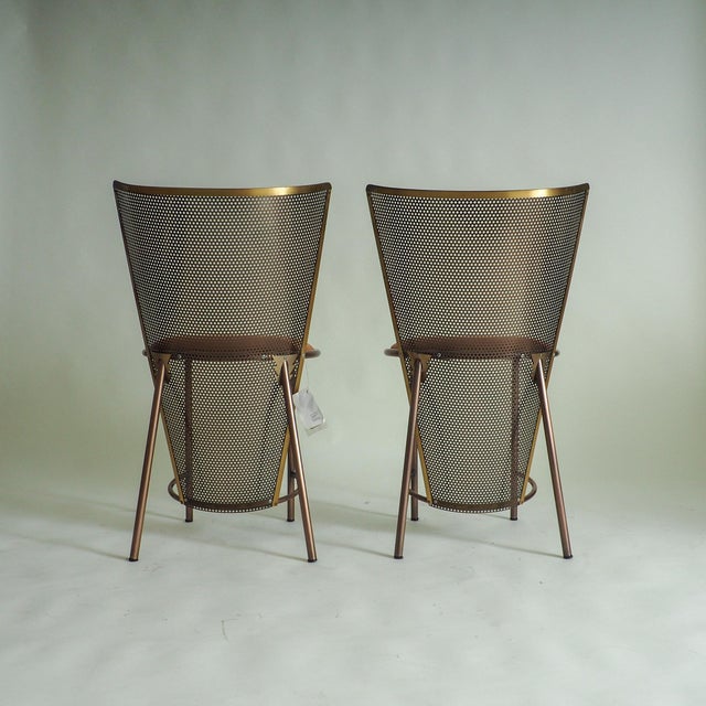 Vintage Sevilla Expo 92 Chairs by Frans Van Praet for Belgochrom, 1992, Set of 2 For Sale - Image 10 of 15