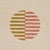 Traditional Schumacher Ando Hand Blocked Sisal Wallcovering In Rust & Ochre For Sale - Image 3 of 5