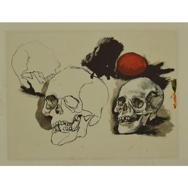 The End is a vintage offset print realized after Renato Guttuso. The picture is in very good conditions, no signature....