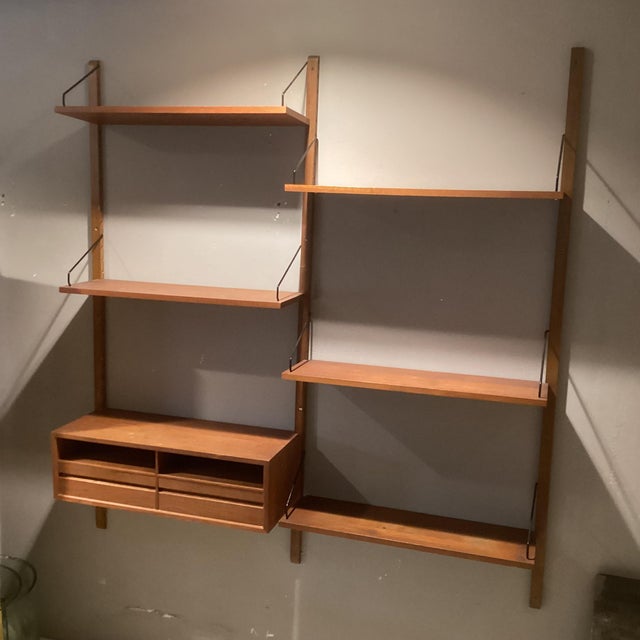Wall Unit by Poul Cadovius for Cado, 1950s, in Very Good conditions. Designed 1950 to 1959 This piece has an attribution...
