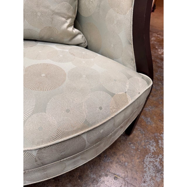 Textile Mitchell Gold Miranda Corner Chairs, Pair For Sale - Image 7 of 12