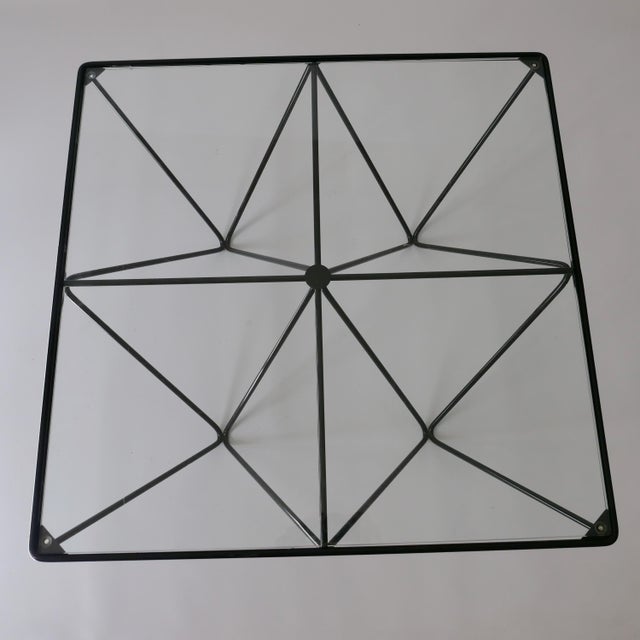 Metal Vintage Square Coffee Table by Paolo Piva, 1970s For Sale - Image 7 of 10