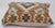 Tribal Arteverk Handwoven Afghan Kilim Pillow — Brown & Red Diamond Medallion For Sale - Image 3 of 3