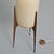 Rocket Floor Lamp in Wood, Brass and Woven Fibers, 1960s For Sale - Image 10 of 13