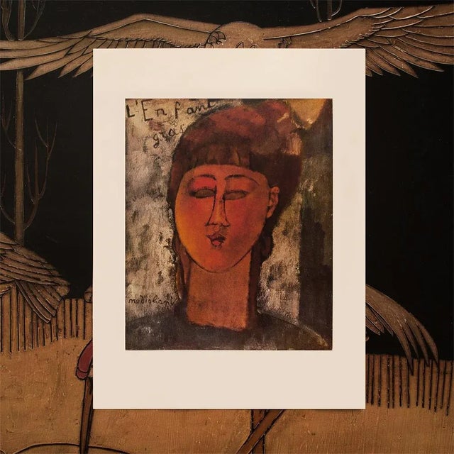 1950s 1958 After Amedeo Modigliani "Fat Boy", First English Edition Full-Color Print For Sale - Image 5 of 9