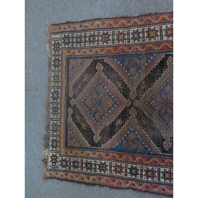 1940s Vintage Tabriz Runner Rug - 3′5″ × 7′11″ For Sale - Image 4 of 12