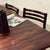 1960s Mid-Century Walnut Dining Table and Chairs, Denmark, Set of 5 For Sale - Image 5 of 12