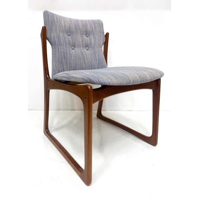 Vamdrup Stolefabrik Danish Modern Sculptural Dining Chairs, Set of 6 in Teak For Sale - Image 11 of 18