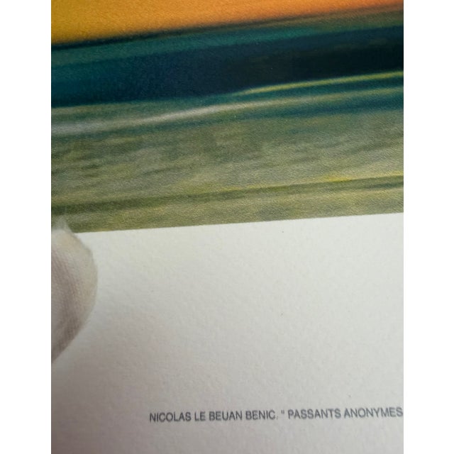 Contemporary Nicolas Le Beuan Benic, Anonymous Passersby, Print For Sale - Image 3 of 11
