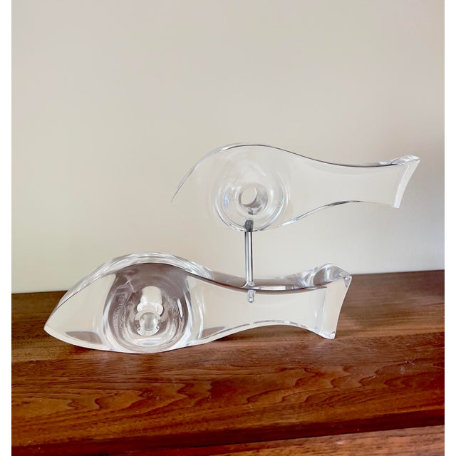 Mid-Century Modern 1970s Lucite Kinetic Fish Sculpture, Astrolite by Ritts Co. For Sale - Image 3 of 6