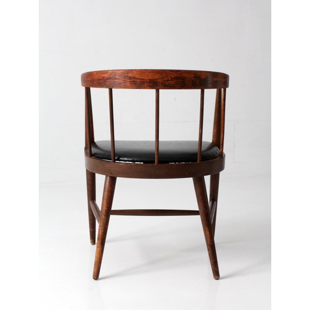 Mid-Century Danish Modern Spindle Back Chair For Sale - Image 12 of 18