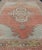 Vintage Turkish Oushak Rug With Medallion in Earthy Color Tones With Coral Color 3'2 X 5'11 For Sale - Image 4 of 10