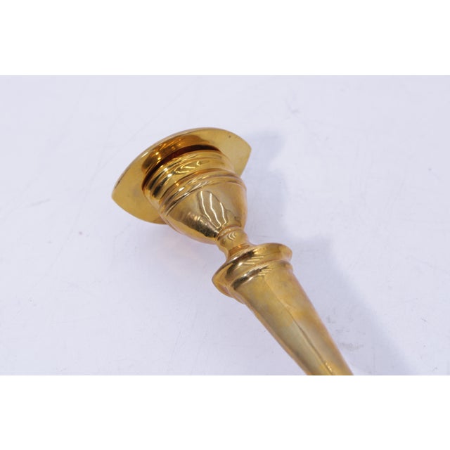 Mottahedeh Historic Natchez Brass Candlestick For Sale In Philadelphia - Image 6 of 12