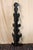 1970s Tall Folk Art Black Scroll Corner Shelf For Sale - Image 13 of 14