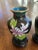 Asian Asian Style Petite Black Cloisonne Vases - a Pair For Sale - Image 3 of 6