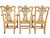 Chippendale Hickory Chair Emma Chippendale Style Dining Chairs -Set of 6 For Sale - Image 3 of 15