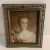 Absolutely charming estate sale find of a 19th century portrait miniature of a young woman, possibly French or English, in...