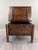 20th Century Rustic Carved Wooden Bar with Stools and Wine Chest, Set of 4 For Sale - Image 11 of 13