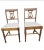 Set of Six 1930s Refinished Lyre-Back Mahogany and Upholstered Dining Chairs For Sale - Image 10 of 12