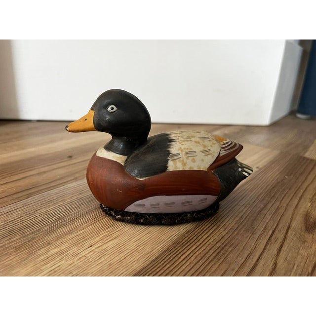 Ceramic Vintage Jasco Duck Decoy Figurine For Sale - Image 7 of 7