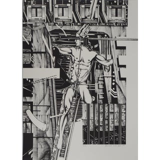 Francisco Melo, Metropolis (Nude), Lithograph For Sale