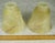 Early 20th Century Uranium Jadeite Table Lamp Alabaster Shades For Sale - Image 16 of 18