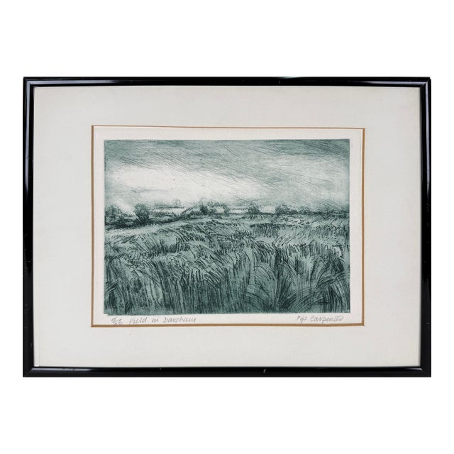 "Field in Darsham" Village in Suffolk - England by Pip Carpenter For Sale