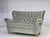 Danish Twi-Seater Sofa in Light Green Furniture Velour, 1960s For Sale - Image 18 of 18