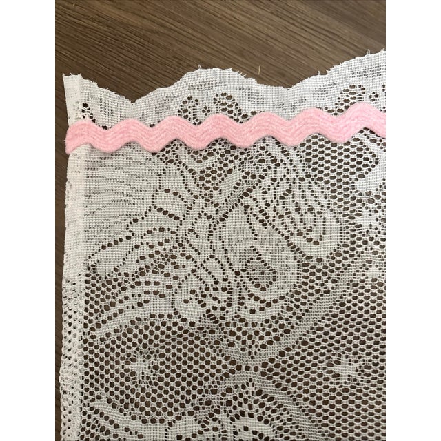 mini table runner upcycled from large table runner handmade by Becky Thompson