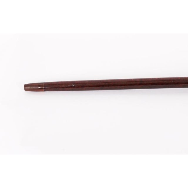 Antique Sterling Silver Elephant Walking Cane Stick, 1800s For Sale - Image 5 of 17