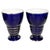 Vintage French Blue Vases in Ceramic, 1960, Set of 2 For Sale - Image 9 of 9