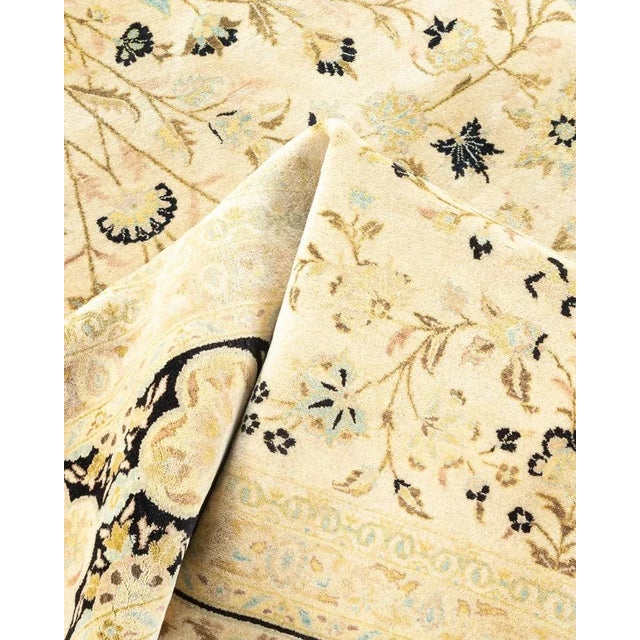 Textile Mogul Collection Hand-Knotted Area Rug - Ivory 9' 3" x 11' 9" For Sale - Image 7 of 9