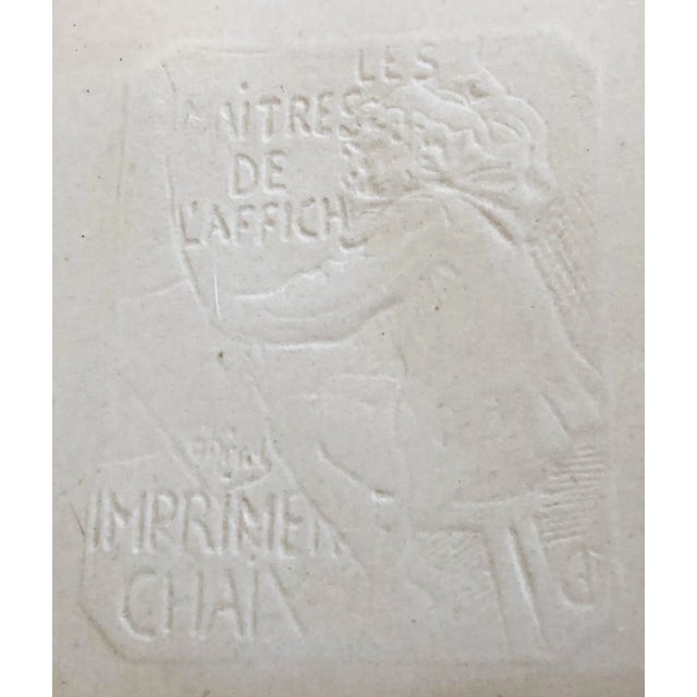 Les Maîtres De l'Affiche 19th C. Lithograph, Cheret, La Diaphane For Sale - Image 4 of 6