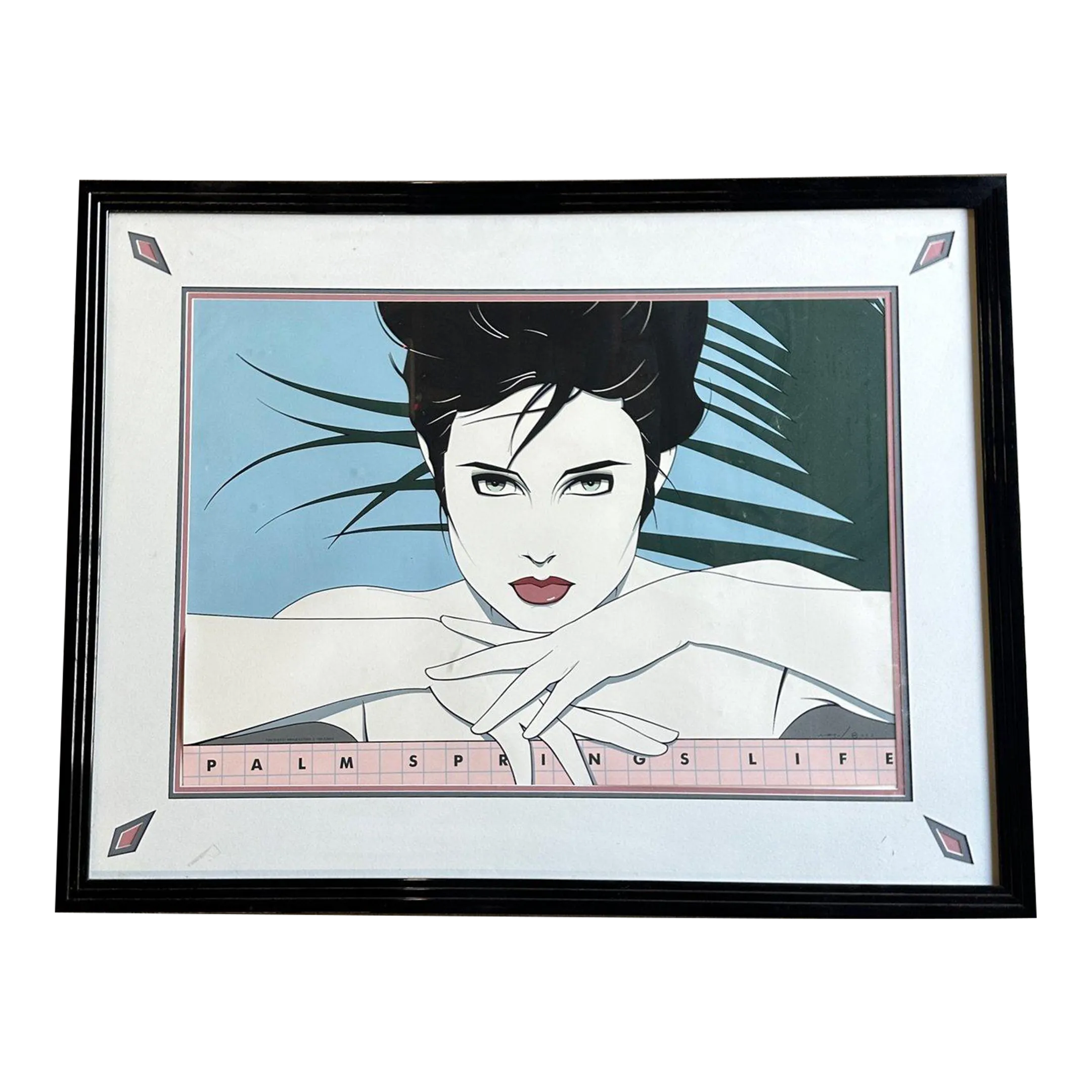 Limited Edition Serigraph “Palm Spring Life” by Patrick Nagel