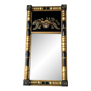 Lambert Hitchcock Mirror Federal Style Trumeau Eglomise
