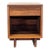 Vermont Furniture Company One Drawer Walnut Nightstand For Sale